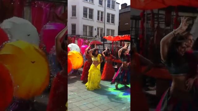 Bollywood Movie film shoot, on Petticoat Lane in East London