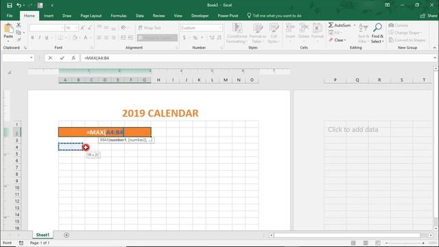 How to Make a 12 Month Wall Calendar in Excel - Tutorial ?