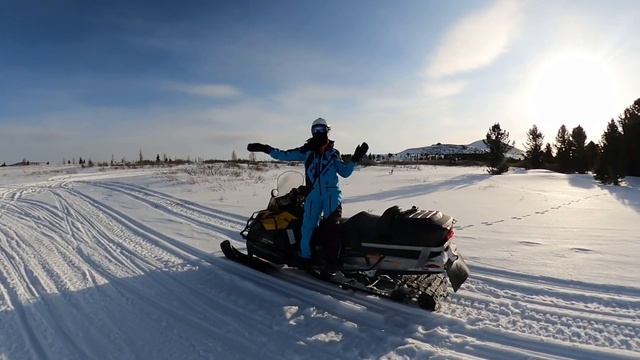 КАКОЙ МАРШРУТ ВЫБРАТЬ ДЛЯ КАТАНИЯ НА СНЕГОХОДЕ? смотреть онлайн