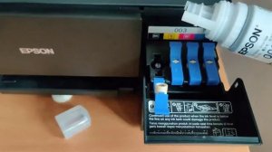 How to refill EPSON L3110 | black ink