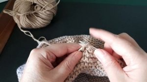 Закрываем петли красиво. Снуд по кругу платочной вязкой