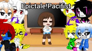 {Undertale реагирует на все ав Фриска}♤♡◇♧