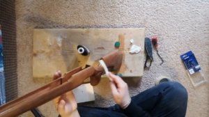 Обработка приклада льяным маслом из аптеки за 100₽