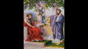 79. Пророк Нафан перед Давидом. Детская Библия. Ветхий завет.