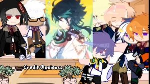 || Obey me react to Mc as Xiao || Short like xiao & lazy || 1/1