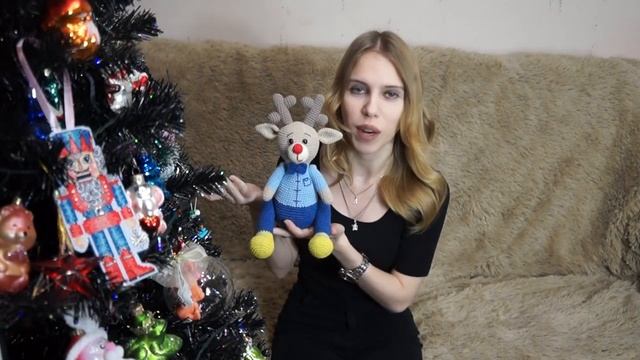 Обзор игрушки "Олененок Билли" | ВЯЗАНИЕ смотреть онлайн