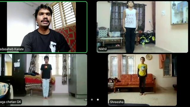 Indian Karate Online Karate Training session.| online karate class смотреть онлайн