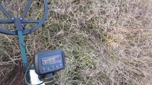 Поиск глубинником МГ-17 на запашке 9