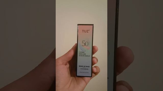 Трёхцветная база под макияж 50 SPF TUZ #Shorts