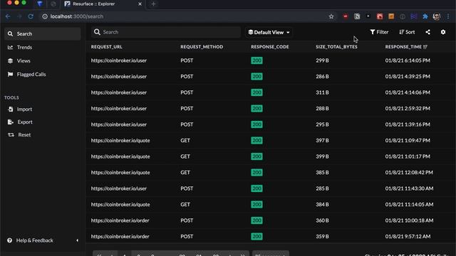Resurface demo: Debugging API workflow with saved views смотреть онлайн