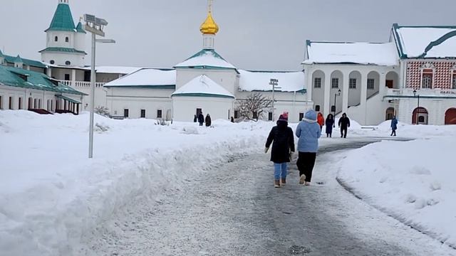 Субботняя прогулка по Новому Иерусалиму. 24 февраля 2024 года. смотреть онлайн