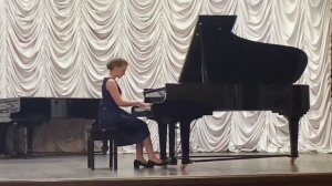 Черникова Евгения, фортепиано (Н. Лысенко «Грустный напев»)