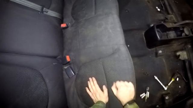 Снимаем передние/задние сидения Kia Rio 2011-2017год смотреть онлайн