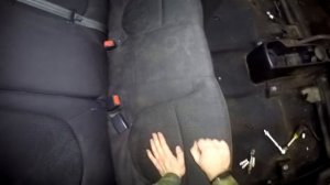 Снимаем передние/задние сидения Kia Rio 2011-2017год