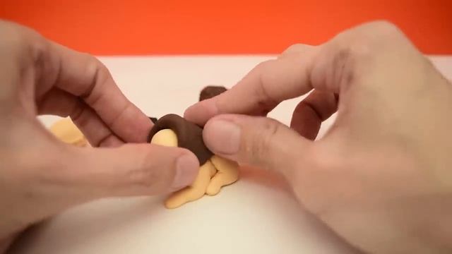 Play-Doh Lion - How to make a Play-Doh Lion step-by-step смотреть онлайн
