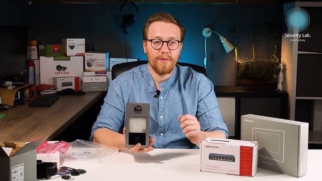 IP videotelefon DS-KIS604-S(B) kit | Security Lab. смотреть онлайн