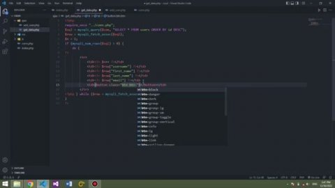 Ajax CRUD Operation using php, mysql and javascript. speed video