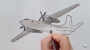 Как нарисовать самолет || How to draw a plane