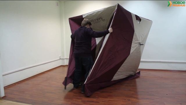Видео Сборки палатки Снегирь 4Т смотреть онлайн