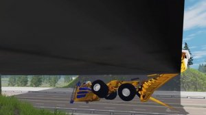 Белаз против моста