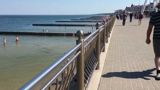 27.06.2022 Зеленоградск Море Пляж смотреть онлайн