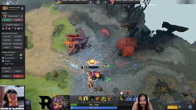DOTA 2 7.33 Bug MAXIMUM ATTACK SPEED HARPOON ABUSE EXPLANATION BY CHanong