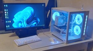 Белоснежный игровой ПК