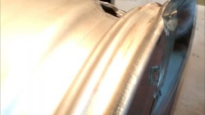 Восстановление авто диска. Трещины и отверстие