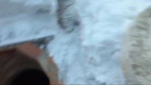 Зима./Утепление люка в погребе.