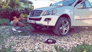 Как поменять лампочку противотуманки mercedes W164 Рестайлинг замена на LED H11/H8/H9