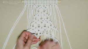 Macrame Christmas Tree Wall Hanging | Macrame DIY | Macrame Christmas Wall Hanging Pattern