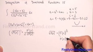 Integration of Irrational Functions 15