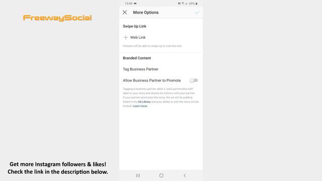 How To Tag A Business Partner On Instagram Story смотреть онлайн