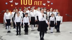Хор Детской музыкальной школы с.Касумкент С.Стальского района. Песня _Дагестан