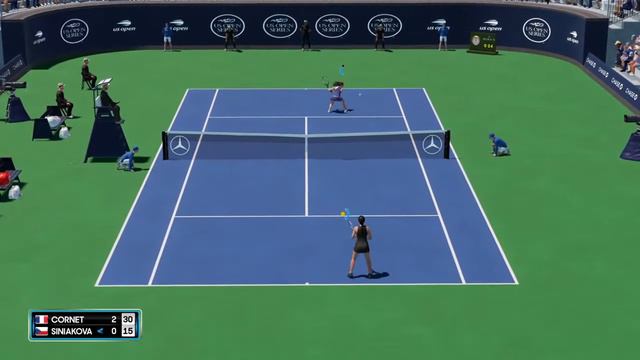 Cornet A. vs Siniaková K. [WTA 22] | 01/09 | AO Tennis 2 - live #aotennis222 #wolfsport