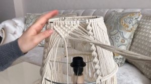 Makrome Abajur | Macrame Lampshade | DIY | Kendin Yap