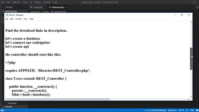 Codeigniter 3 Restful API Tutorial | Installation & Environment Setup - Part 1