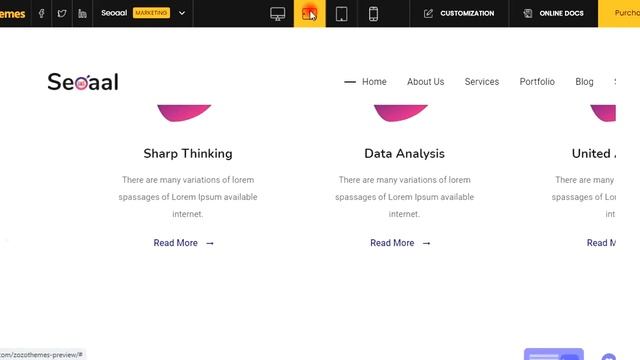 Seoaal - SEO & Digital Marketing WordPress Theme смотреть онлайн