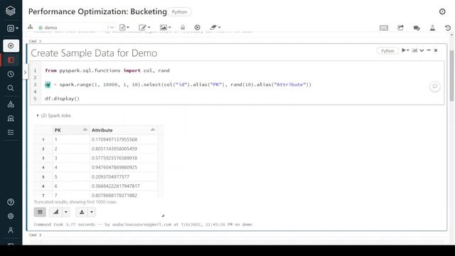 75. Databricks | Pyspark | Performance Optimization - Bucketing