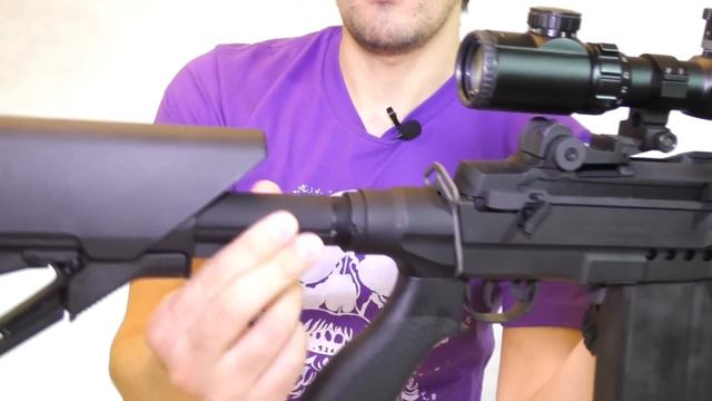 Обзор страйкбольной винтовки G&P EBR Mk14 Mod1 смотреть онлайн