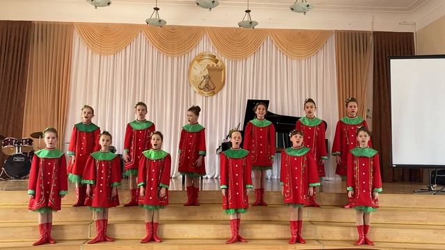 Вокальный ансамбль "Черешенки" Чешская народная песня в обр. И. Павчича "Четыре охотника"