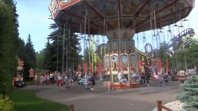 Санкт Петербург Детские Аттракционы в парке Диво остров смотреть онлайн