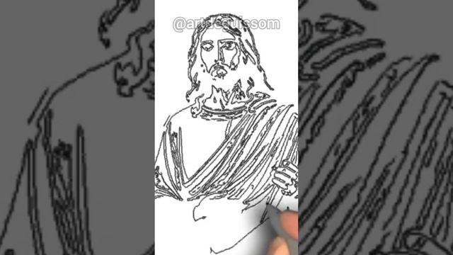 #desenho #comodesenhar #desenhando #desenhar #arte #jesus