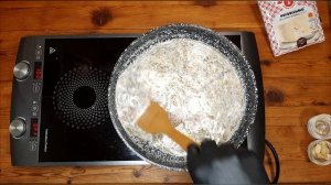 Паста Фетучини с беконом в сливочном соусе. Mr._cook Homemade Food