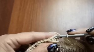 Шапка с отворотом крючком.  Фиксированный ряд отворота, мастер-класс.