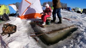 Рыбалка на толстолобика зимой  2023