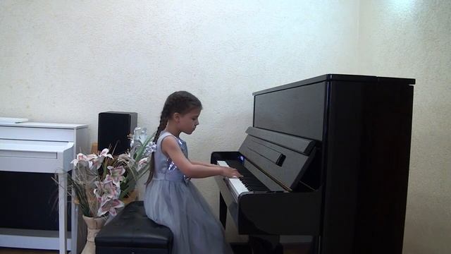 Фасхутдинова Эльвина - "Фламенко" В. Гиллок смотреть онлайн