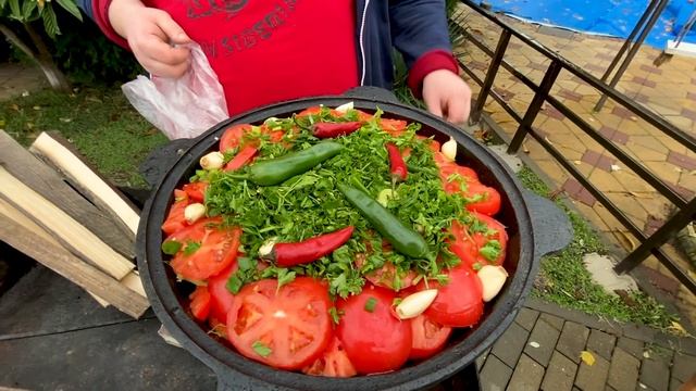 как приготовить ХАШЛАМУ В КАЗАНЕ / РЕЦЕПТ ХАШЛАМЫ