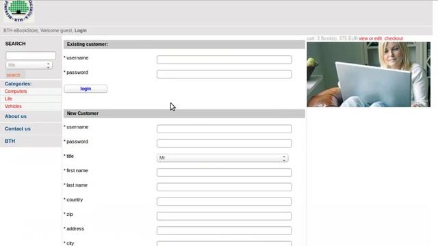 Servlets Electronic Web Online Book Store MVC смотреть онлайн