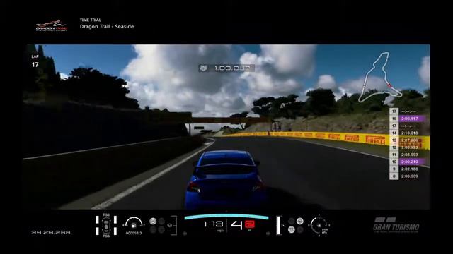 GT Sport | Dragon Trail N300 1:58.914 (WRX STI Type S '14) смотреть онлайн